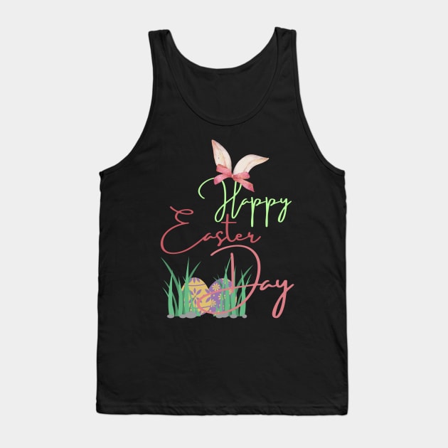 HAPPY EASTER FUNNY BUNNY Tank Top by Sharing Love